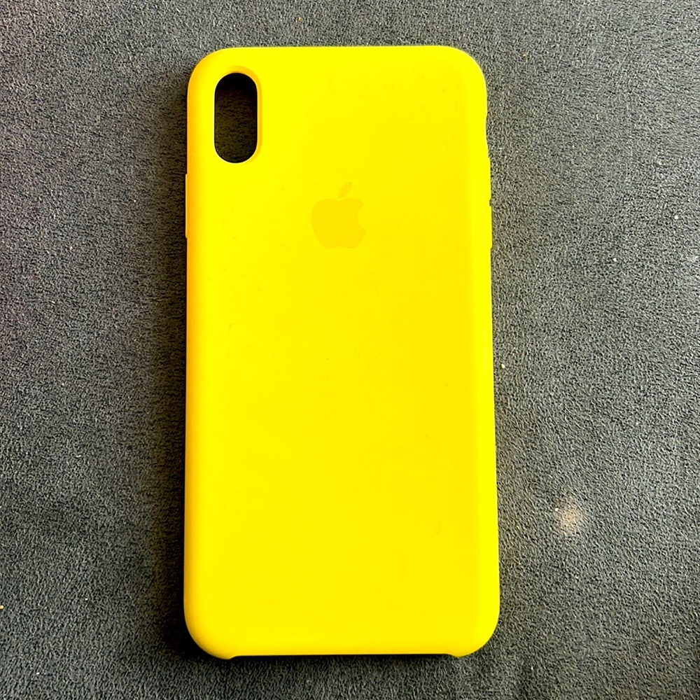Apple silicone Iphone Xs Max case